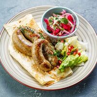 Колбаски жареные в Ресторан Бигджо