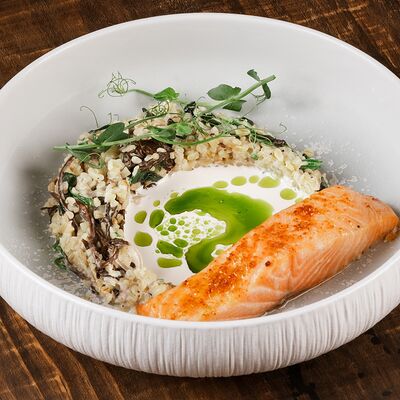 Стейк из форели на гриле в TATEV по цене 1050 ₽