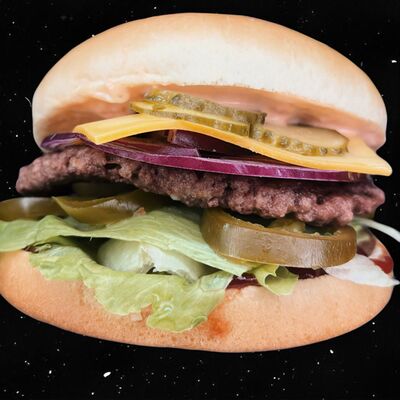 Острый бургер в Lux по цене 699 ₽
