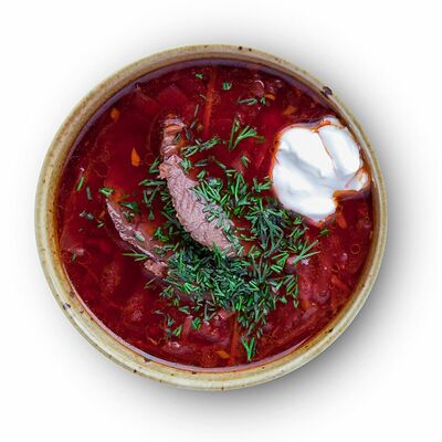 Борщ с мясом в Старый Амбар по цене 409 ₽