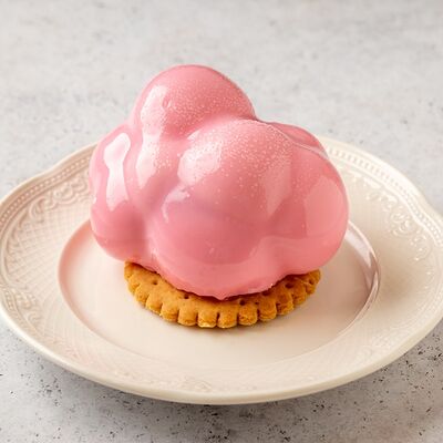 Десерт Творожно-черничный в Кондитерская La mousse по цене 355 ₽