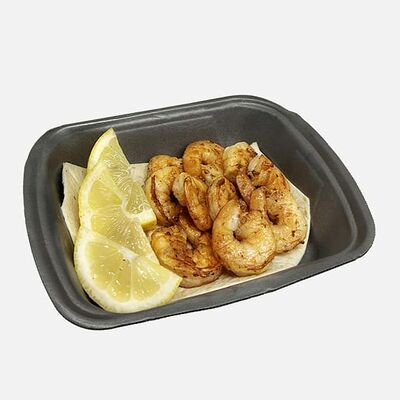 Ланч-box с креветками в Ernies Pizza & Burgers & Shawarma по цене 890 ₽