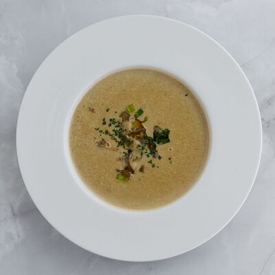 Грибной суп в Паста-бар Хорошие руки по цене 490 ₽