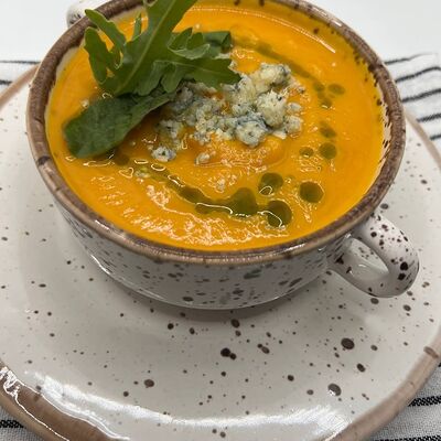 Тыквенный крем-суп в ZEBRA по цене 450 ₽