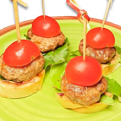 Тапас с туринскими мясными котлетками в Tempo Della Pizza по цене 220 ₽