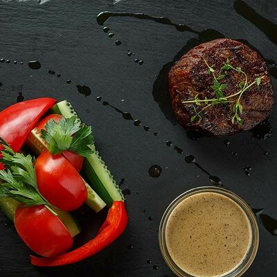 Стейк Перчини в Перчини на огне по цене 805