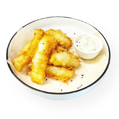 Фиш энд чипс в Сиба Ину Бистро по цене 710 ₽