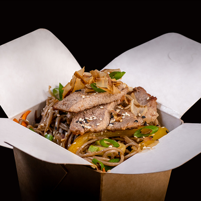 Лапша Соба с говядиной в SUSHIлка по цене 725 ₽