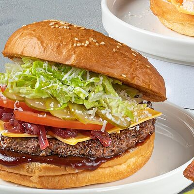 Бургер с говядиной в Кэрри по цене 630