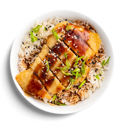 Куриный кацудон в Кухня на районе по цене 251 ₽