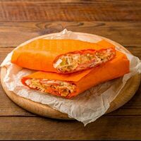 Шаурма в сырном лаваше в ШАШЛЫК АБСОЛЮТ ШАУРМА