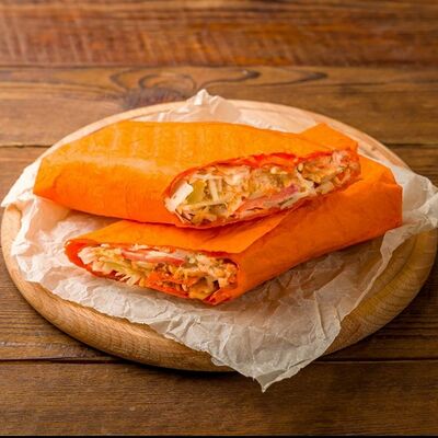 Шаурма в сырном лаваше в ШАШЛЫК АБСОЛЮТ ШАУРМА по цене 390 ₽