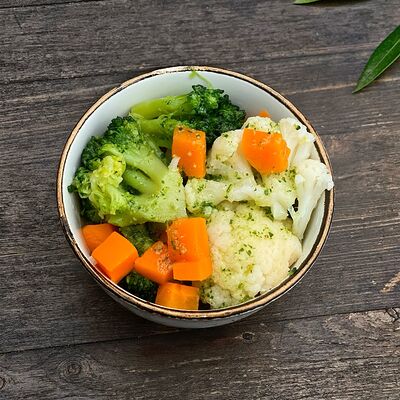 Овощи на пару в Мой кофе по цене 350 ₽