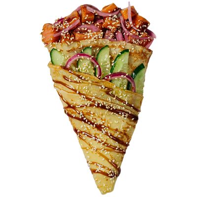 Блин Лосось-терияки в Блин да Мёд по цене 495 ₽