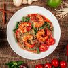 Wok Соба с креветкой в СушиТайм по цене 700