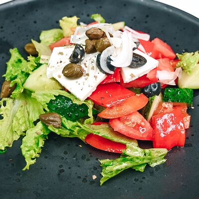 Салат Греческий в Клевая блиновая по цене 375 ₽