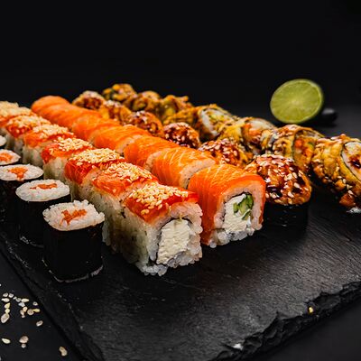 Сет Ёж твою лось! 36 шт в Ёжкин ролл по цене 2859 ₽