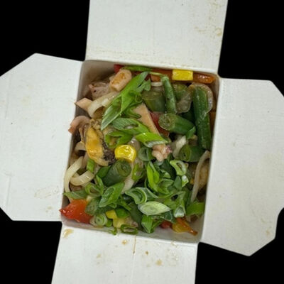 Удон с морепродуктами в Kaikan по цене 485 ₽