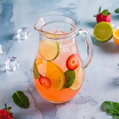 Лимонад клубничный полет в Шоти по цене 390 ₽