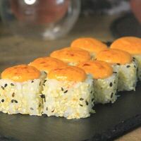 Запеченный с крабом в KINZA