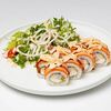 Ролл Сакура с лососем и креветкойв Kuji Sushi по цене 1190
