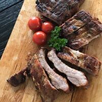 Свиные рёбра в соусе BBQ в Древняя Армения