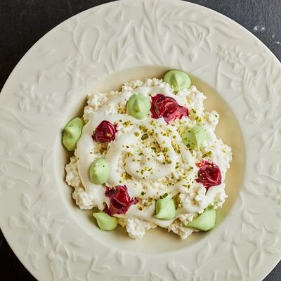 Творог с ванильным кремомв Цыпочка по цене 650 ₽