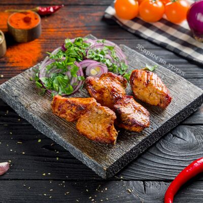 Баранья мякоть на углях в Жарим на углях по цене 1240 ₽