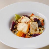 Винегрет с жареным адыгейским сыром в Чемодан