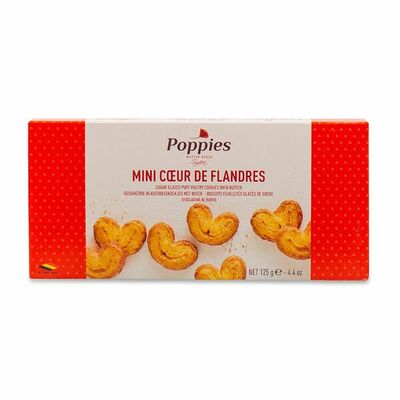 Печенье Poppies Мини -Сердечки125г в Азбука Вкуса Экспресс Меню по цене 278 ₽