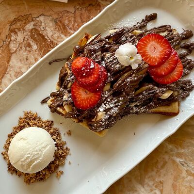 Венские вафли в Мандарин по цене 675 ₽