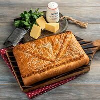 Пирог с курицей в Пышнотесто
