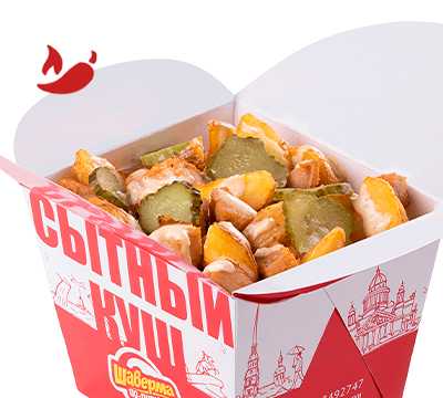 Сытный куш острый стандарт в Шаверма по-питерски по цене 479 ₽