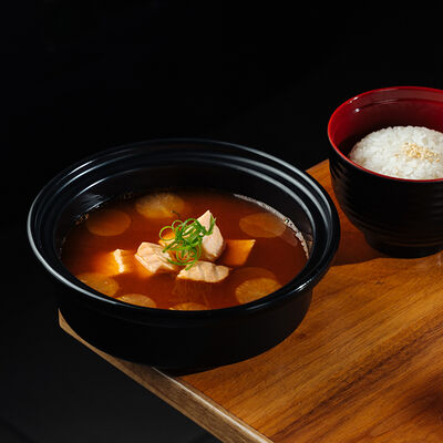 Суп с лососем в Buba Sushi по цене 870 ₽