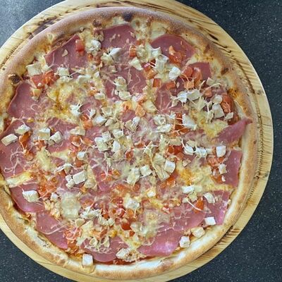 Пицца чикен в Pizza-grand по цене 680 ₽