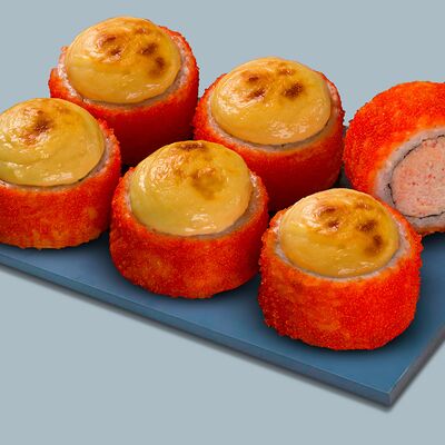 Запеченная Калифорния в НАШИ СУШИ по цене 580 ₽