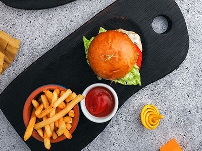 Чикен бургер в Mojo по цене 240