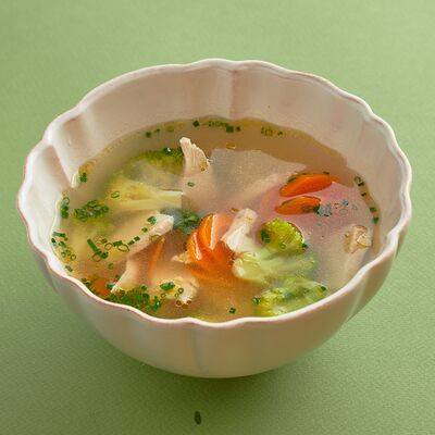 Куриный бульон с ньокками в Итальянское бистро Figata по цене 615 ₽