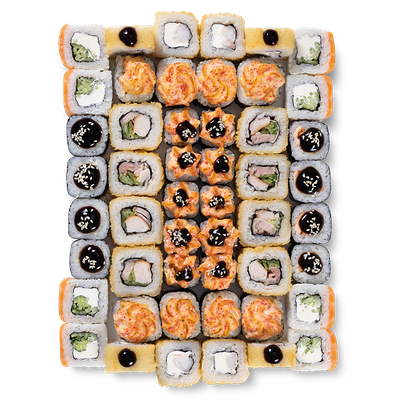 Сет Океан вкуса (кляр) в Автоcуши Автопицца по цене 2688 ₽