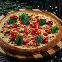 Пицца с морепродуктами в Hookah time