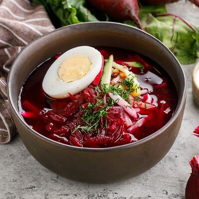 Свекольник с колбасой в ЛарисуВаннуХочу по цене 590