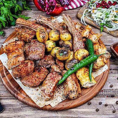 Кебаб мега сет в Тандырофф по цене 3299 ₽