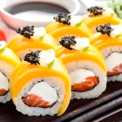 Манго-лосось в Пицца Рак и Суши по цене 950 ₽