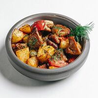 Оджахури с грибами в Nino restaurant