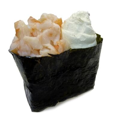 Гункан сливочный с креветкой в Rolloff по цене 168 ₽