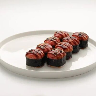 Теплый ролл Унаги хот в Маяк дзиро по цене 1149 ₽