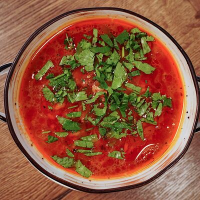 Суп Харчо с говядинойв Буржуй по цене 620 ₽