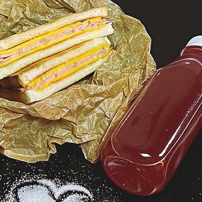 Комбо Морс и сэндвич в Кимчи по цене 299 ₽