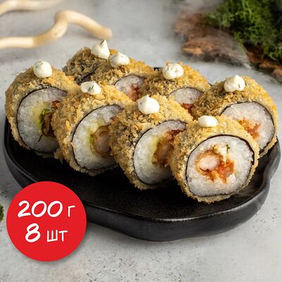 Темпура Цезарь с креветками 8шт 200г в Я люблю суши по цене 689 ₽