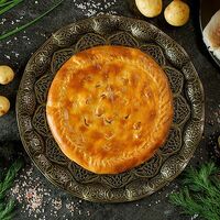 Поморский пирог с треской и картофелем в Национальные пироги